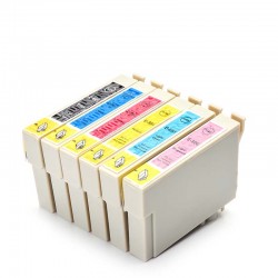 Epson T0801 T0802 T0803 T0804 T0805 T0806 compatible ink cartridge