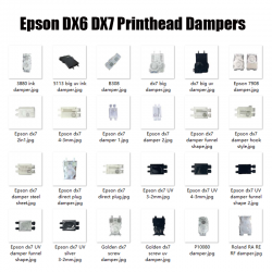 DX7 Print Head Ink Damper DX6 UV damper for Roland Epson printers