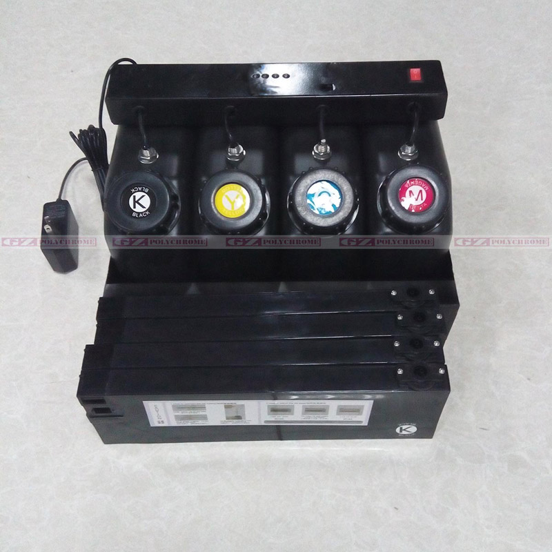 UV ink cartridge CISS assembly unit