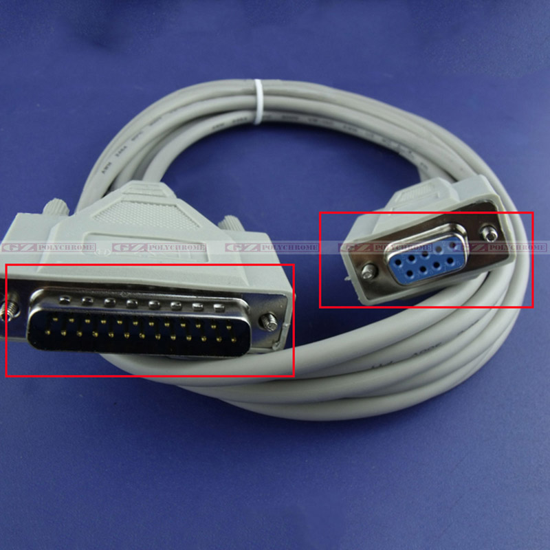 Vinyl cutting plotter cable